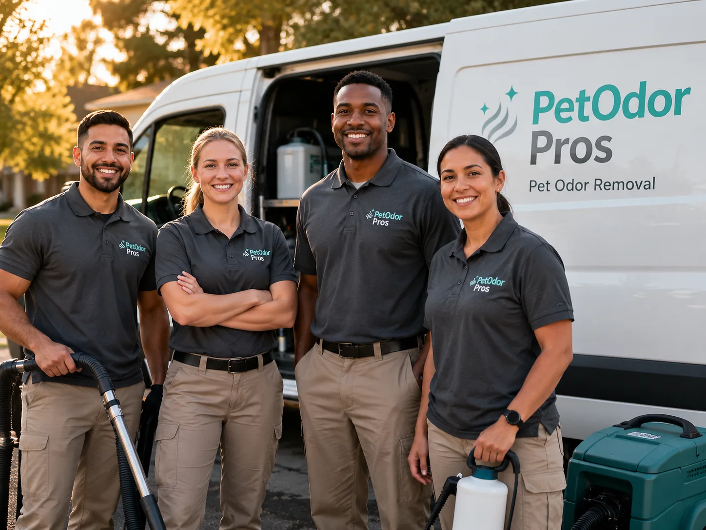 Pet Odor Removal team serving Richey, MT
